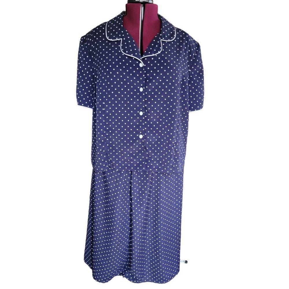 Blair Polkadot Top and Skirt Matching Set (Size 26W)